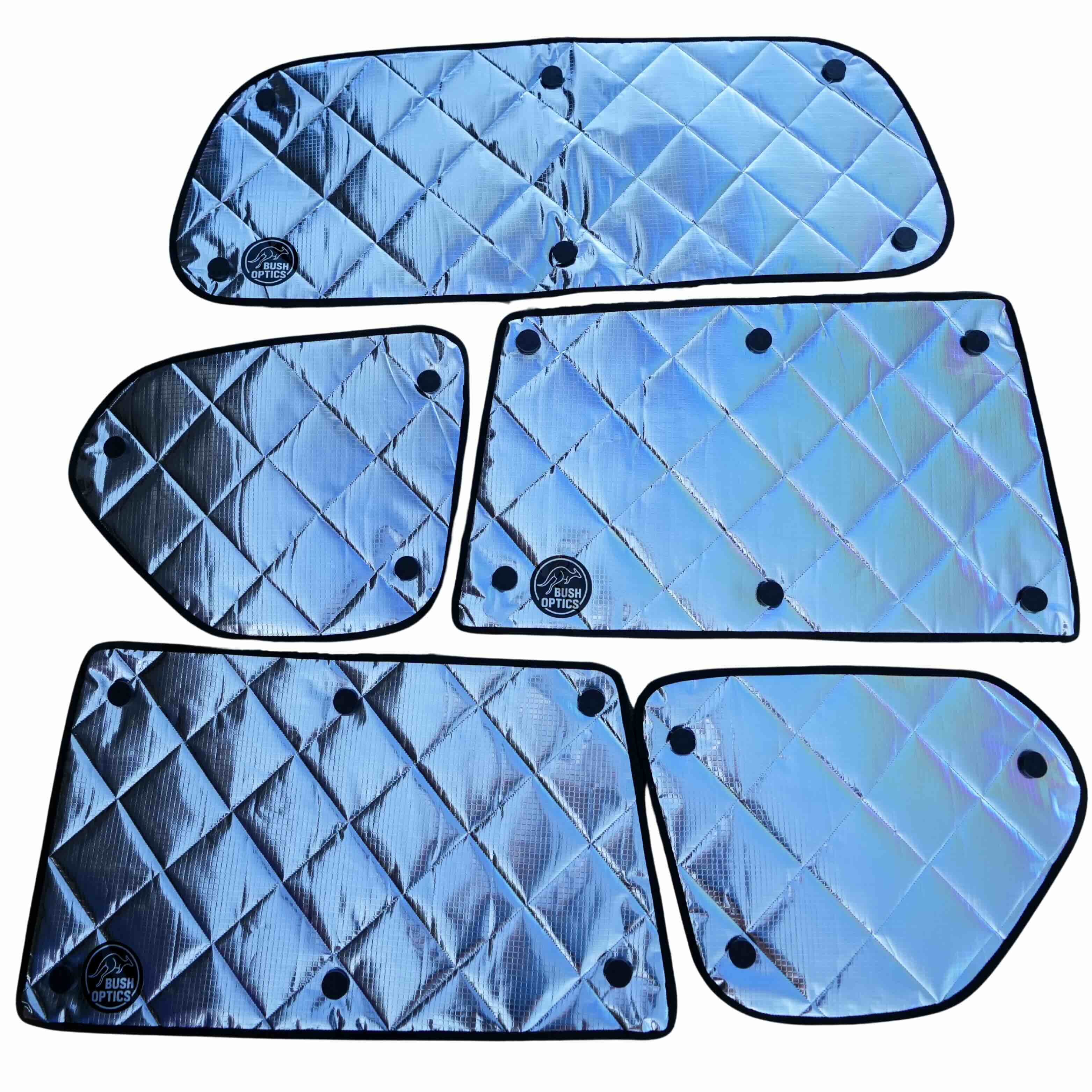 Bush Optics Window Shades to Suit 150 Series Prado