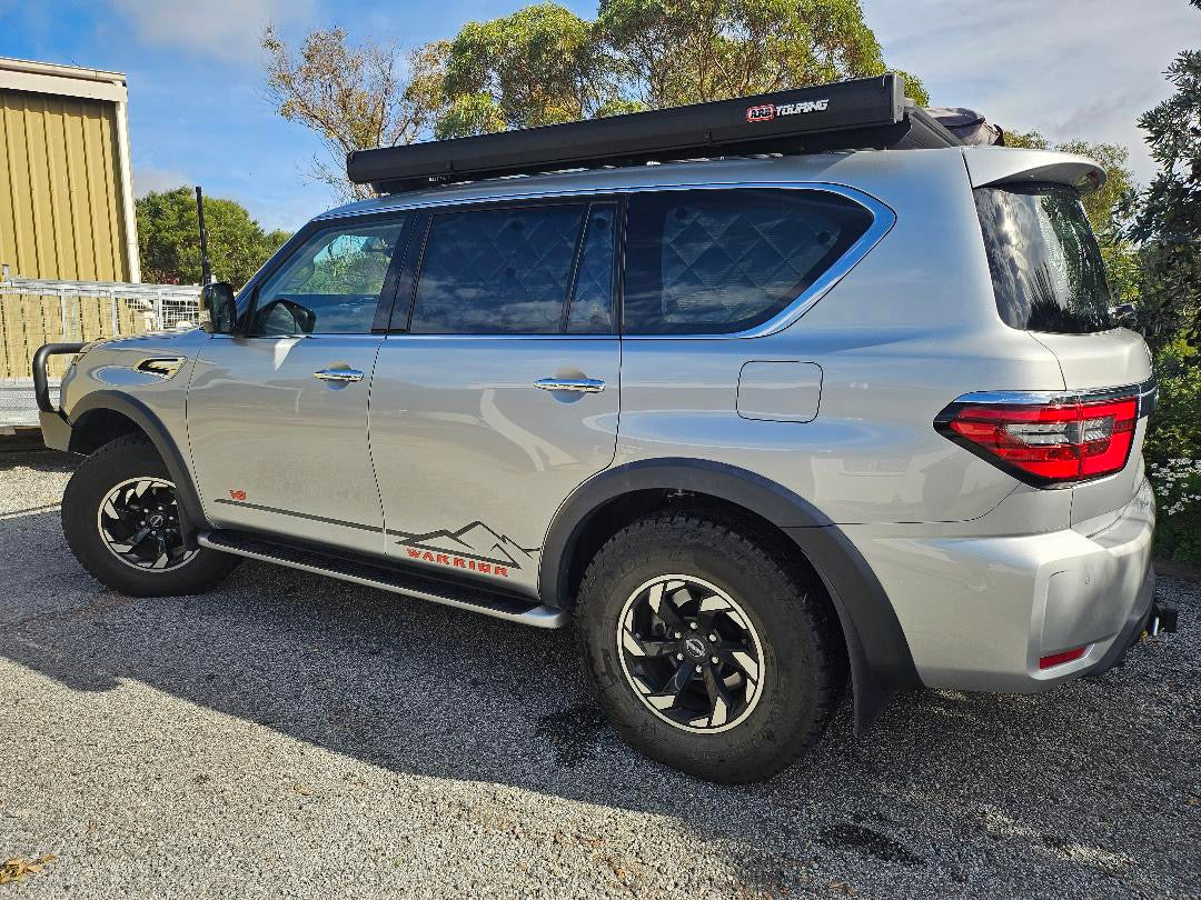 Bush Optics Window Shades to Suit Y62 Nissan Patrol (2010-2023 models)