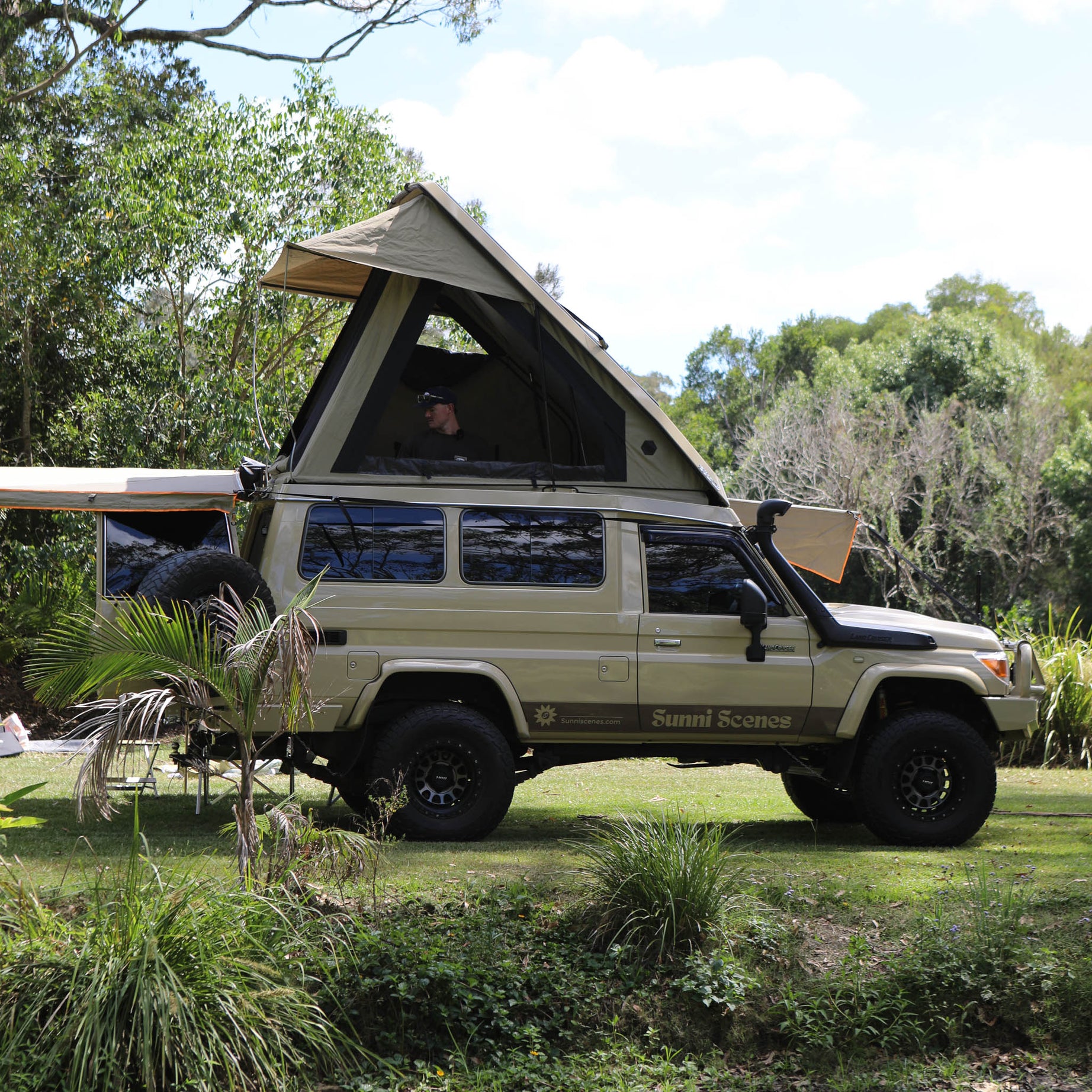 Bush Optics Window Shades to Suit 78 Series Landcruiser