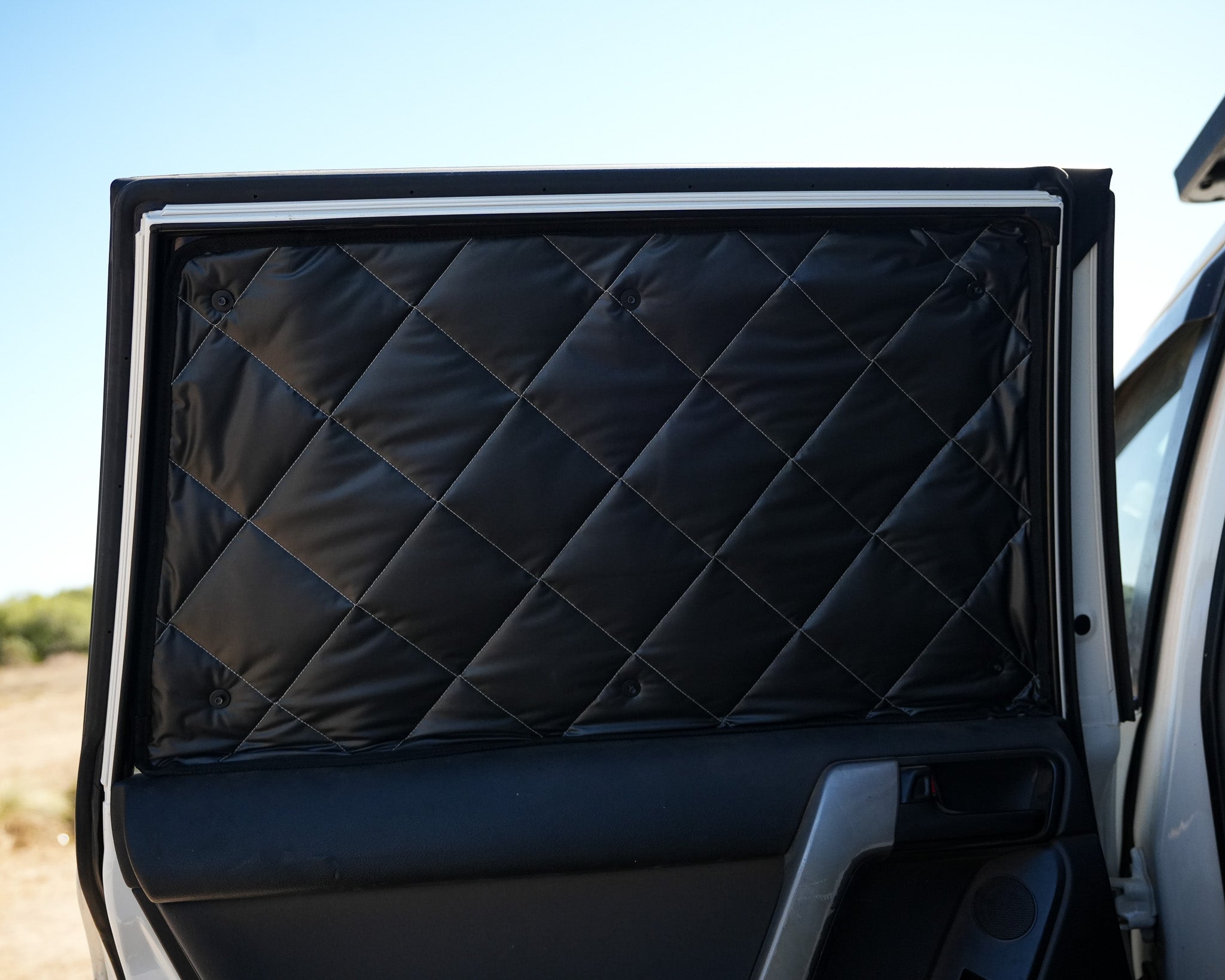 Bush Optics Window Shades to Suit 150 Series Prado