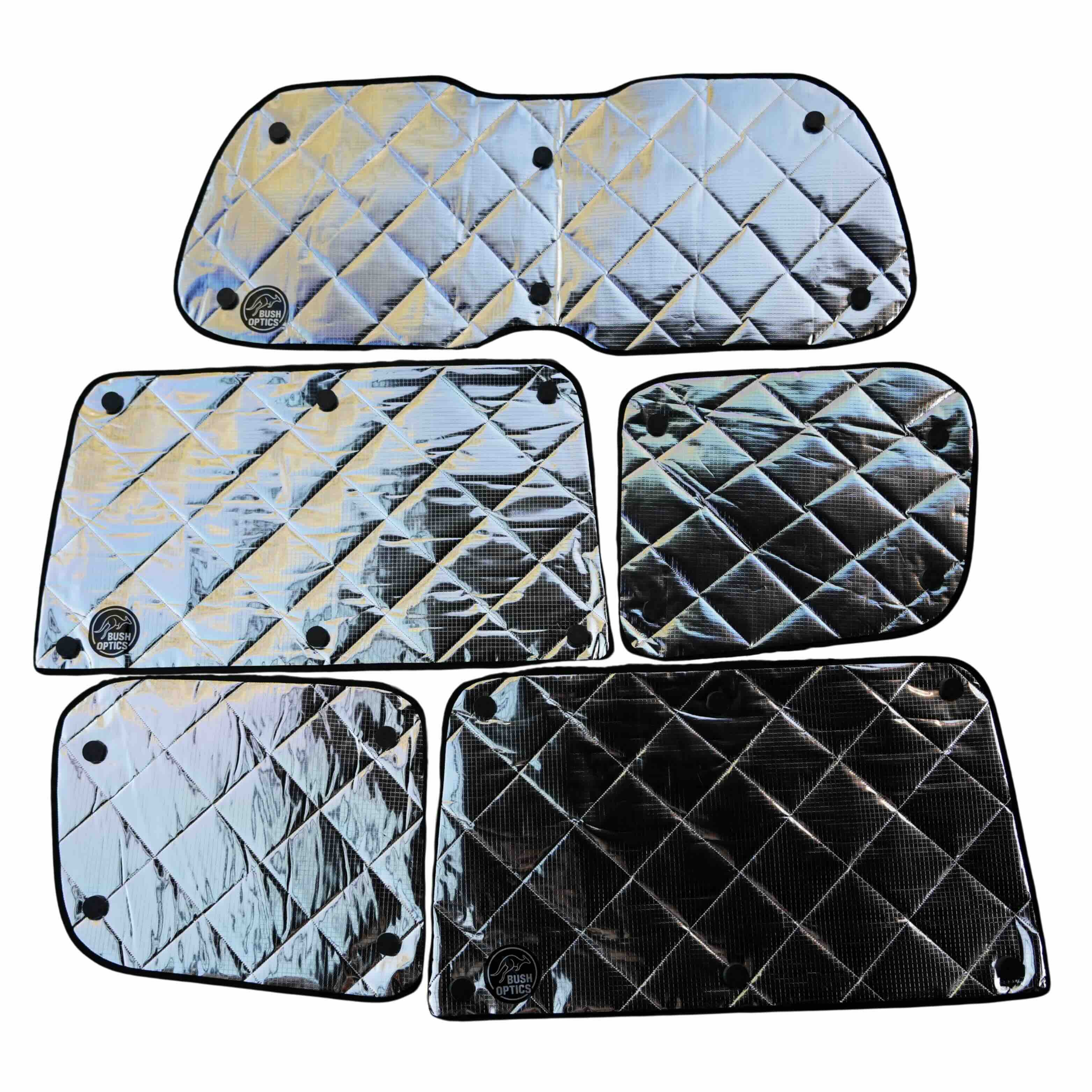 Bush Optics Window Shades to Suit 200 Series Landcruiser