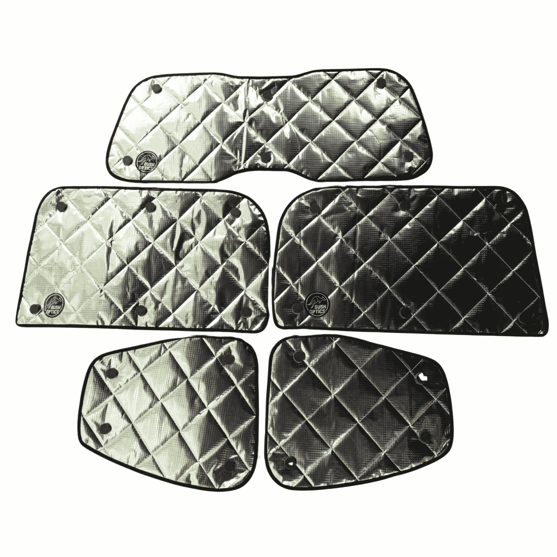 Bush Optics Window Shades to Suit 300 Series Landcruiser