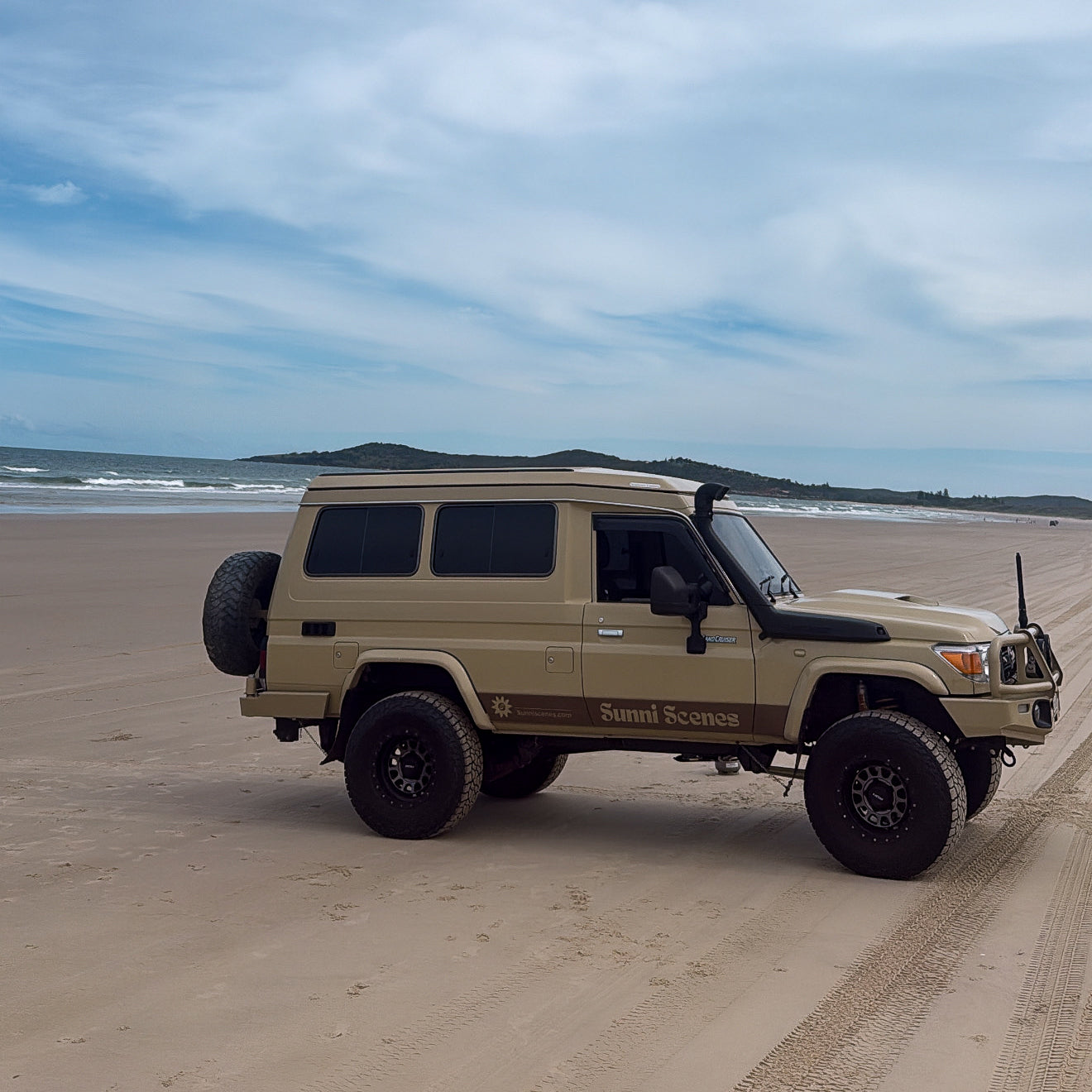 Bush Optics Window Shades to Suit 78 Series Landcruiser