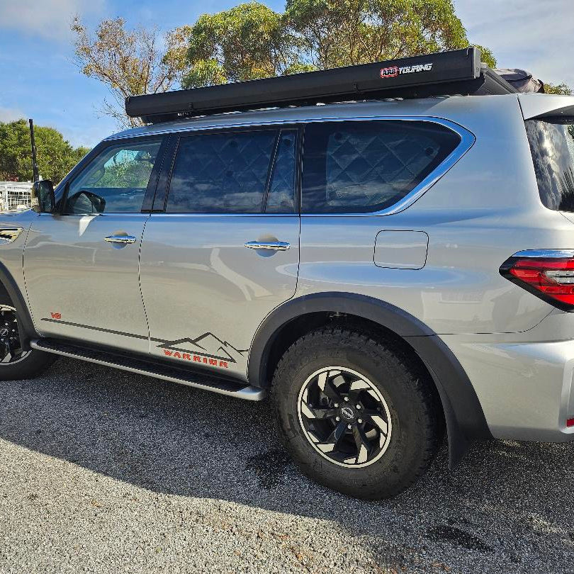 Bush Optics Window Shades to Suit Y62 Nissan Patrol (2010-2023 models)