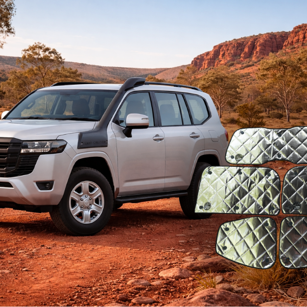 Bush Optics Window Shades to Suit 300 Series Landcruiser