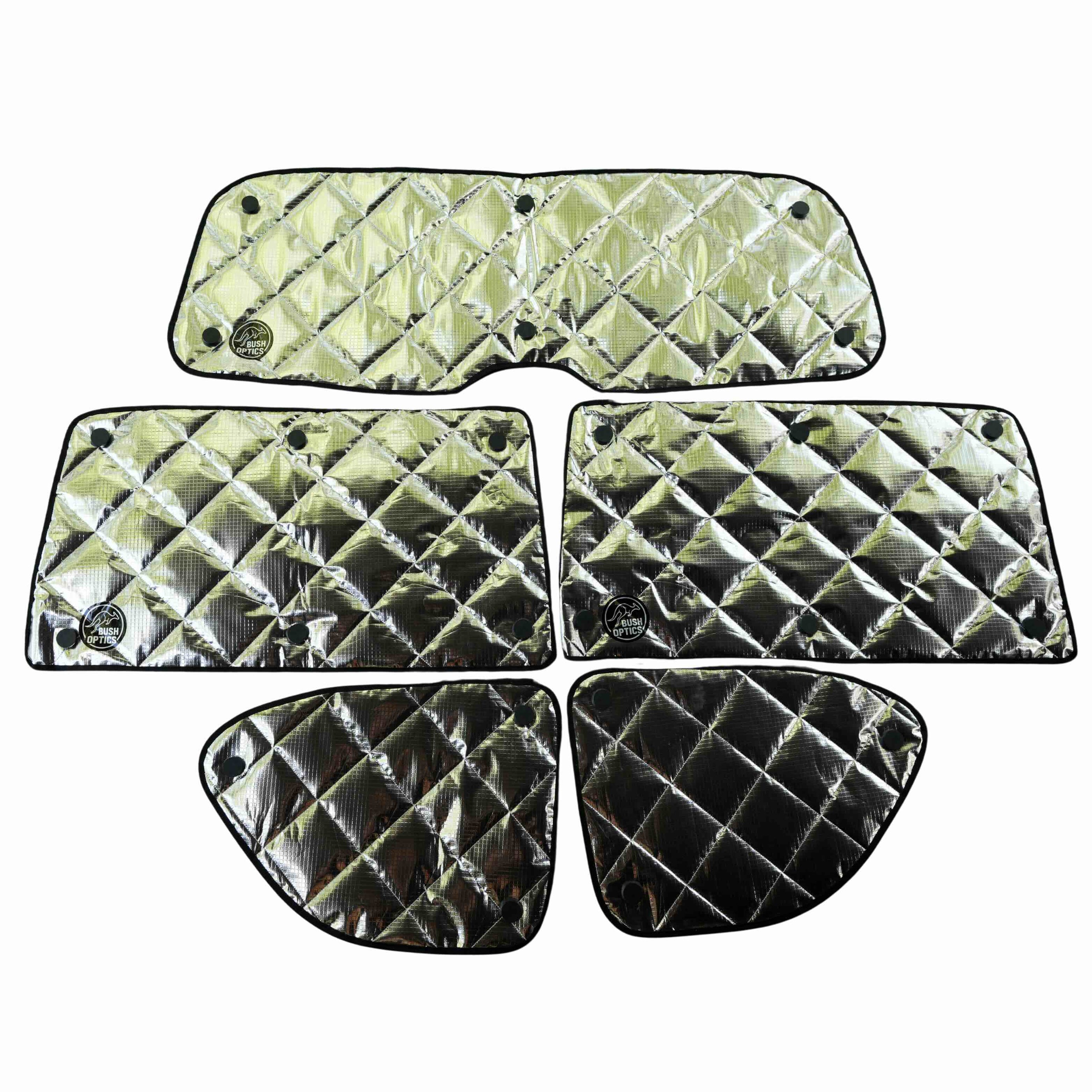 Bush Optics Window Shades to Suit Y62 Nissan Patrol (2010-2023 models)