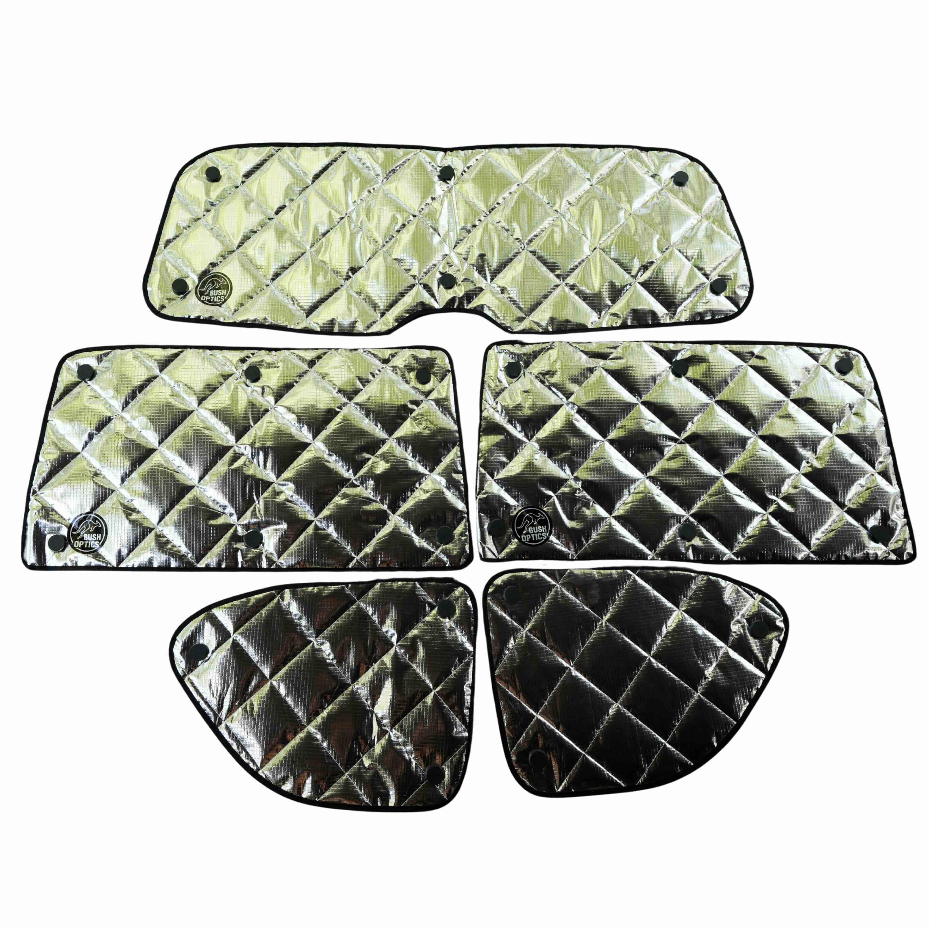Bush Optics Window Shades to Suit Y62 Nissan Patrol (2010-2023 models)